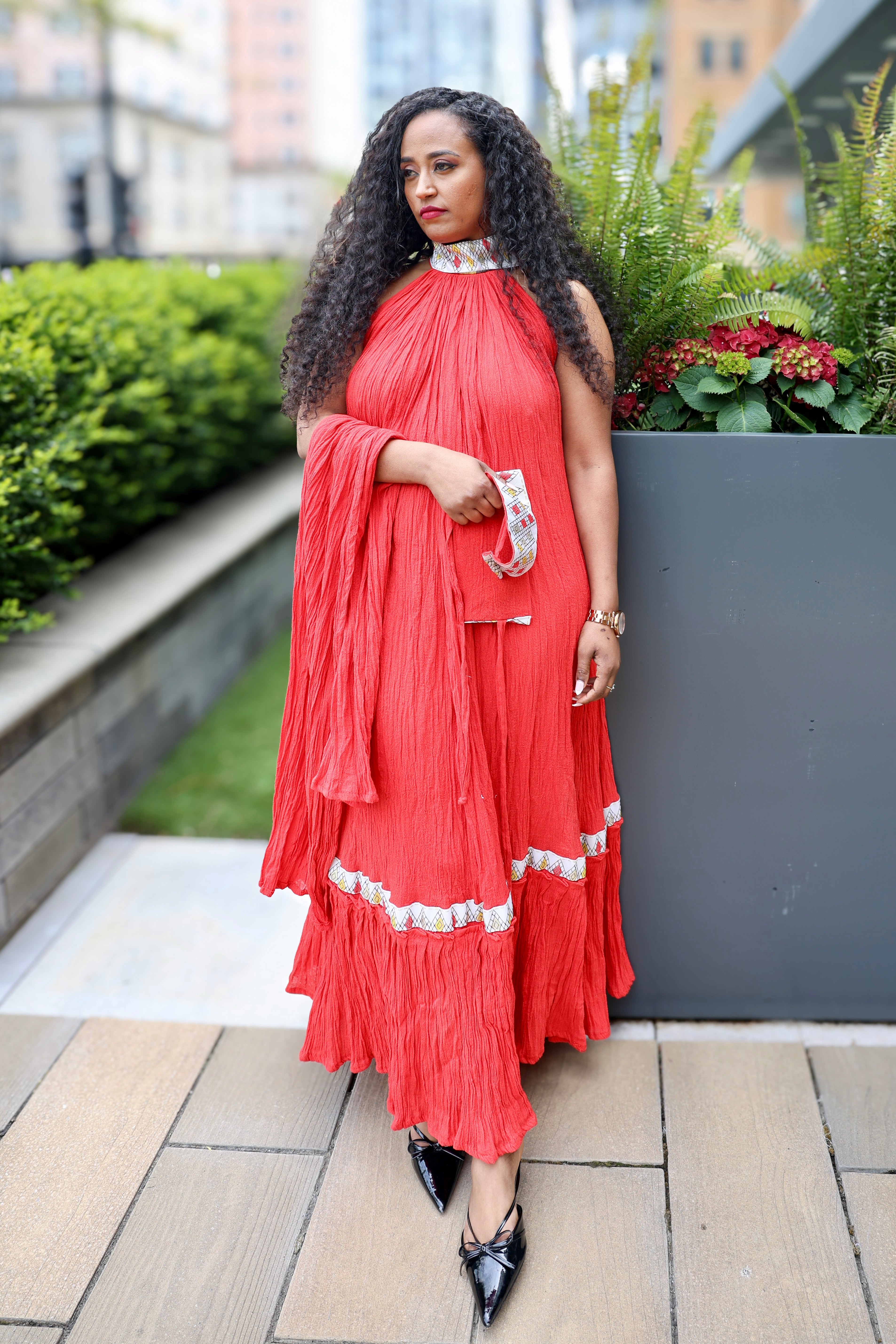 Women Cultural Long Dress Women Cultural Long Dress