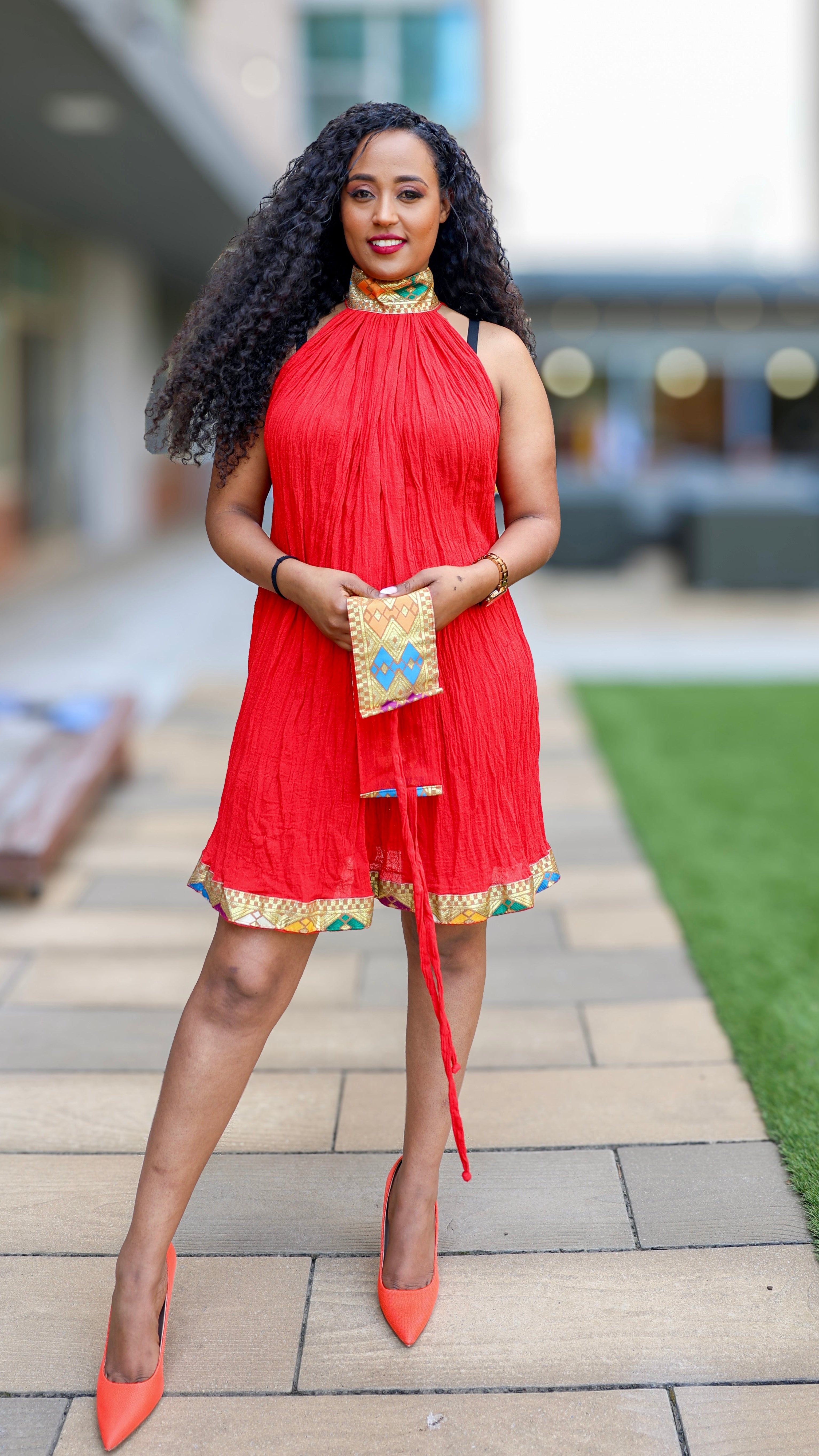 Women Short Sleeveless Dress