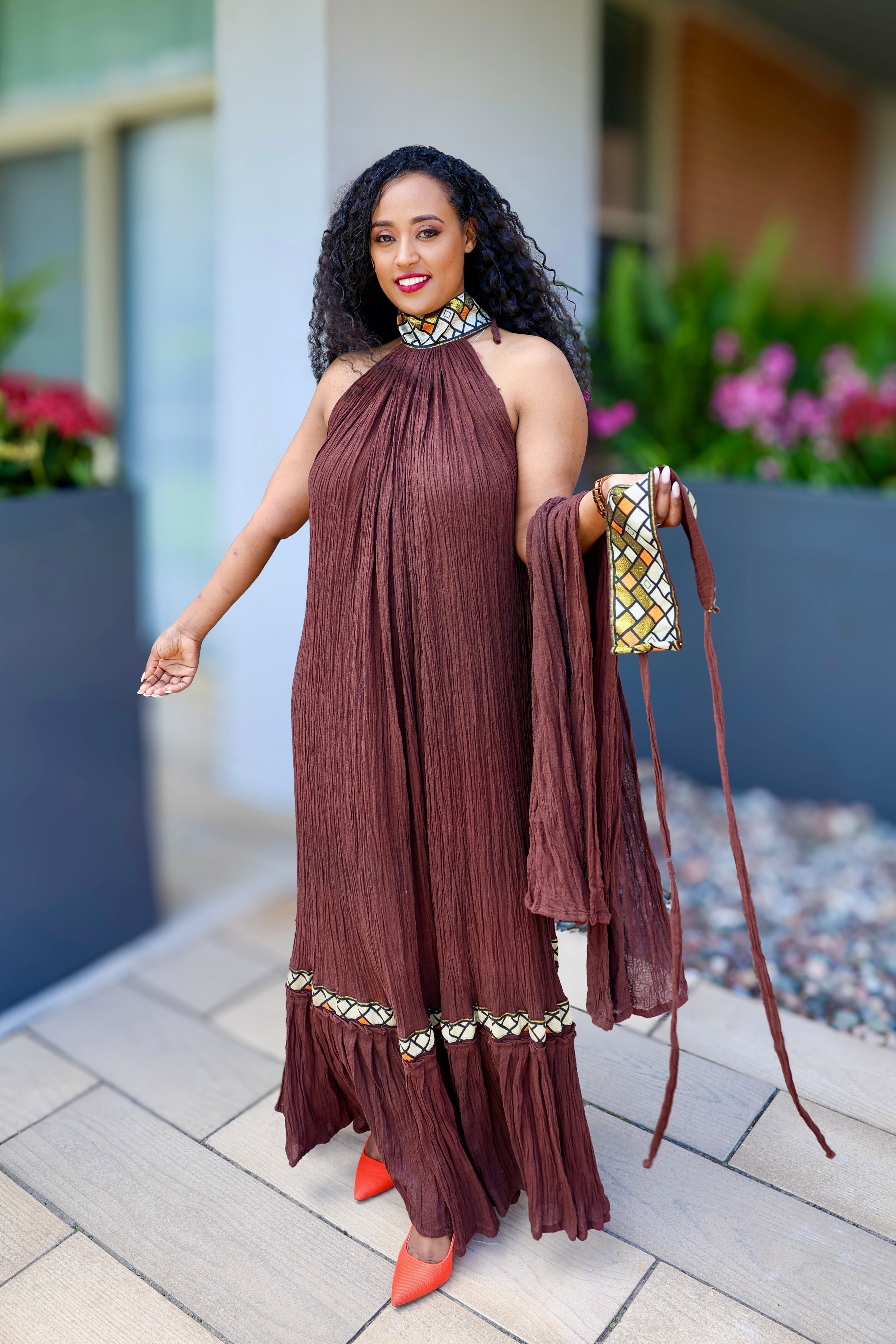 Women Cultural Long Dress Women Cultural Long Dress
