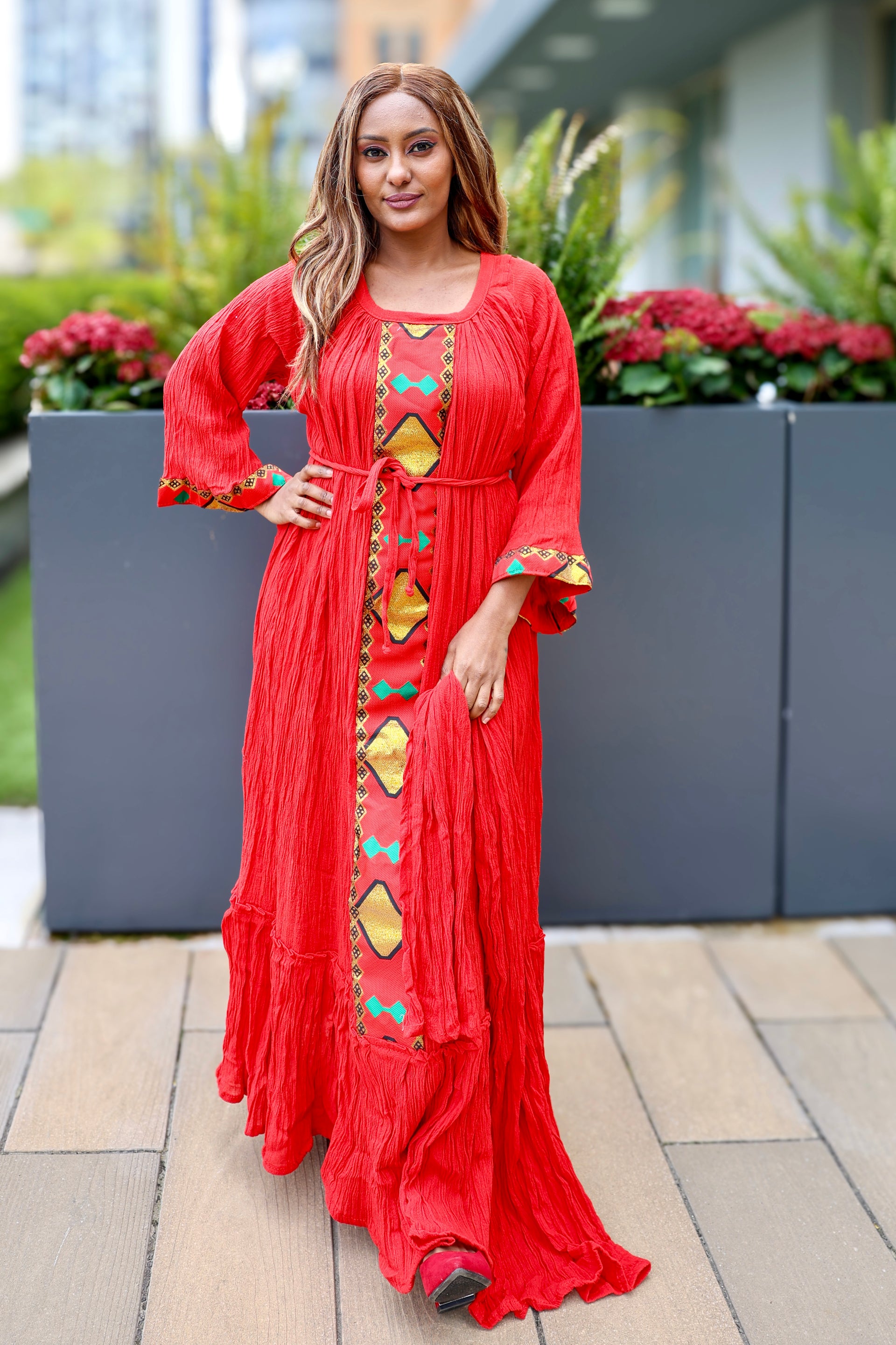 Women Cultural Long Dress